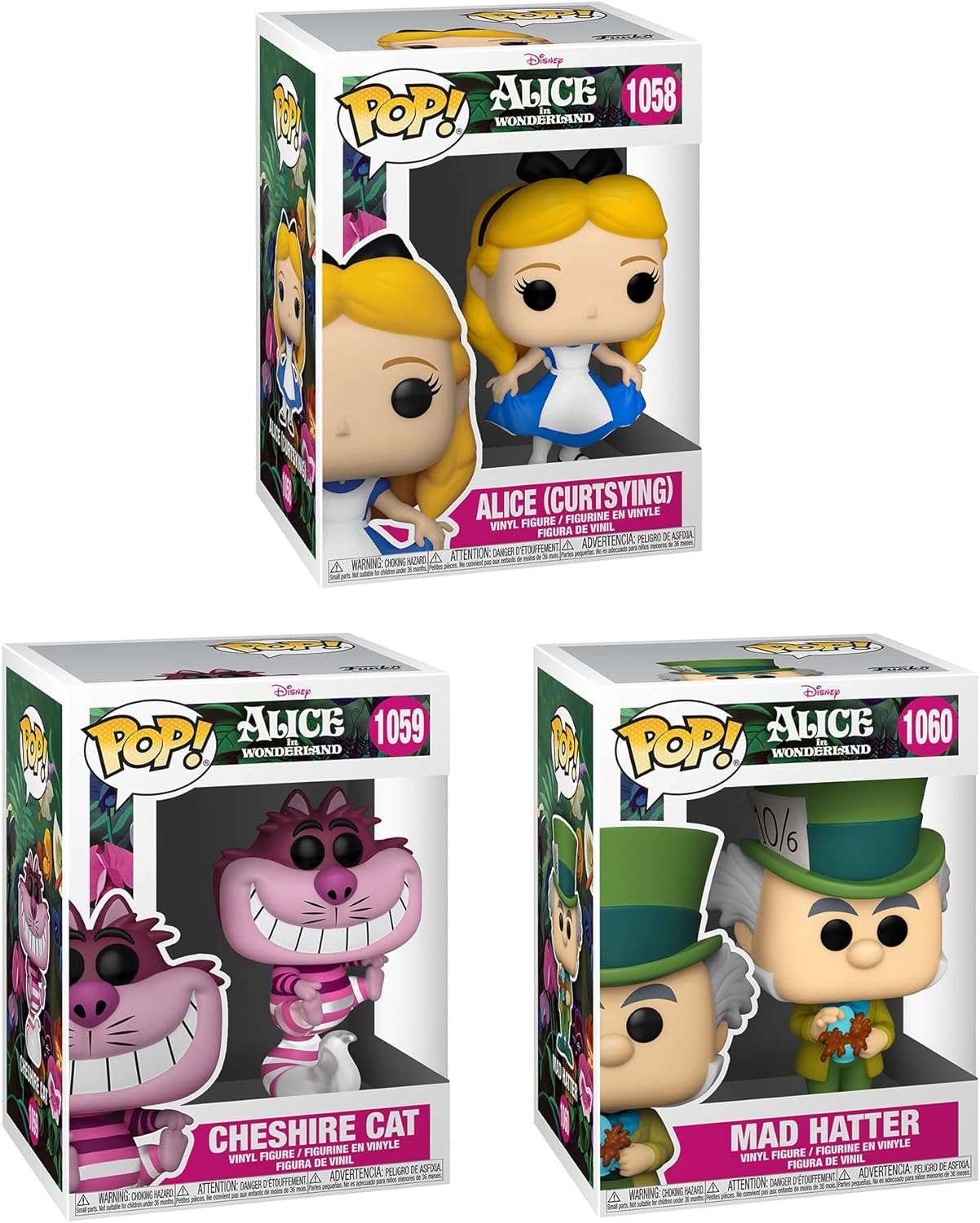 Alice in wonderland - 70th anniversary Pop! toy