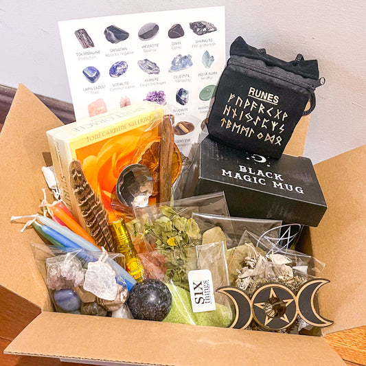 Witchy Crystal advent calendar gift box