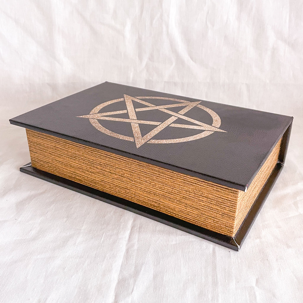 Pentagram storage book box