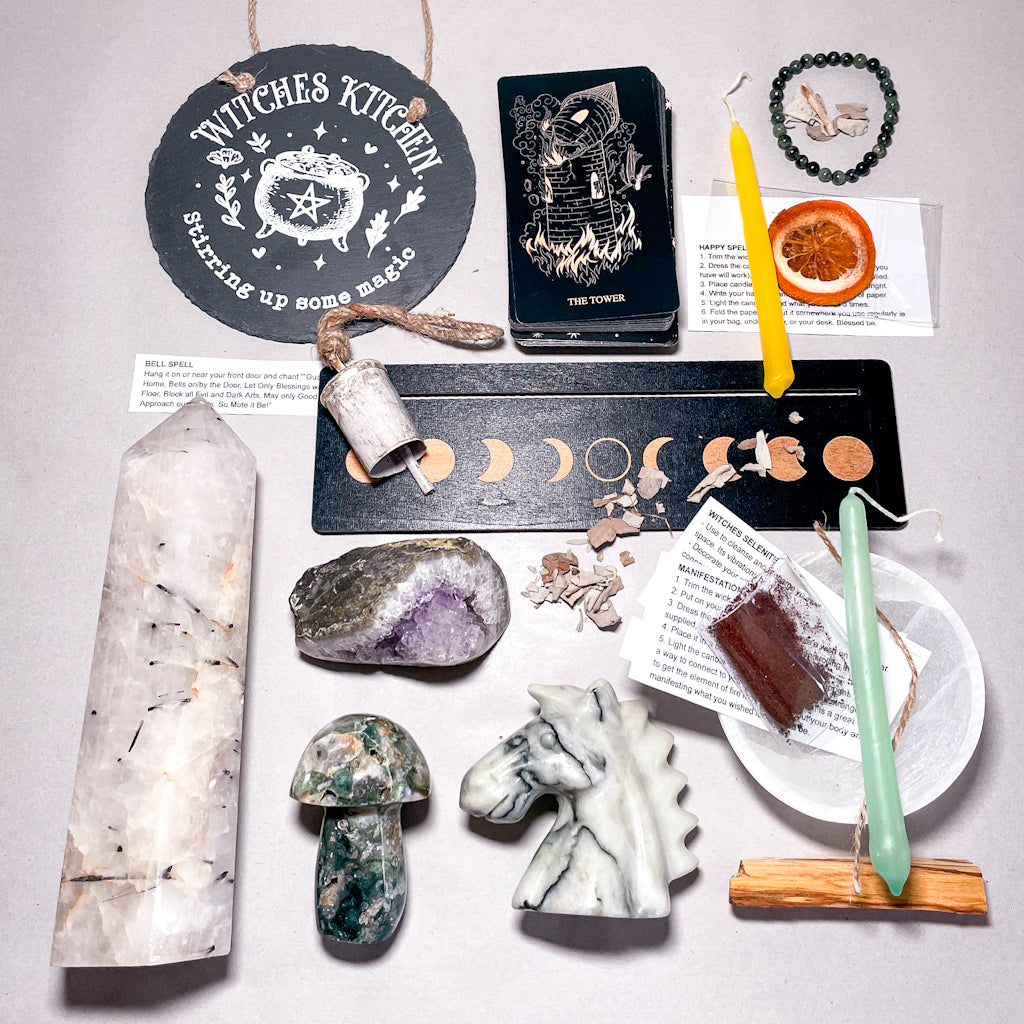 Witchy Crystal advent calendar gift box