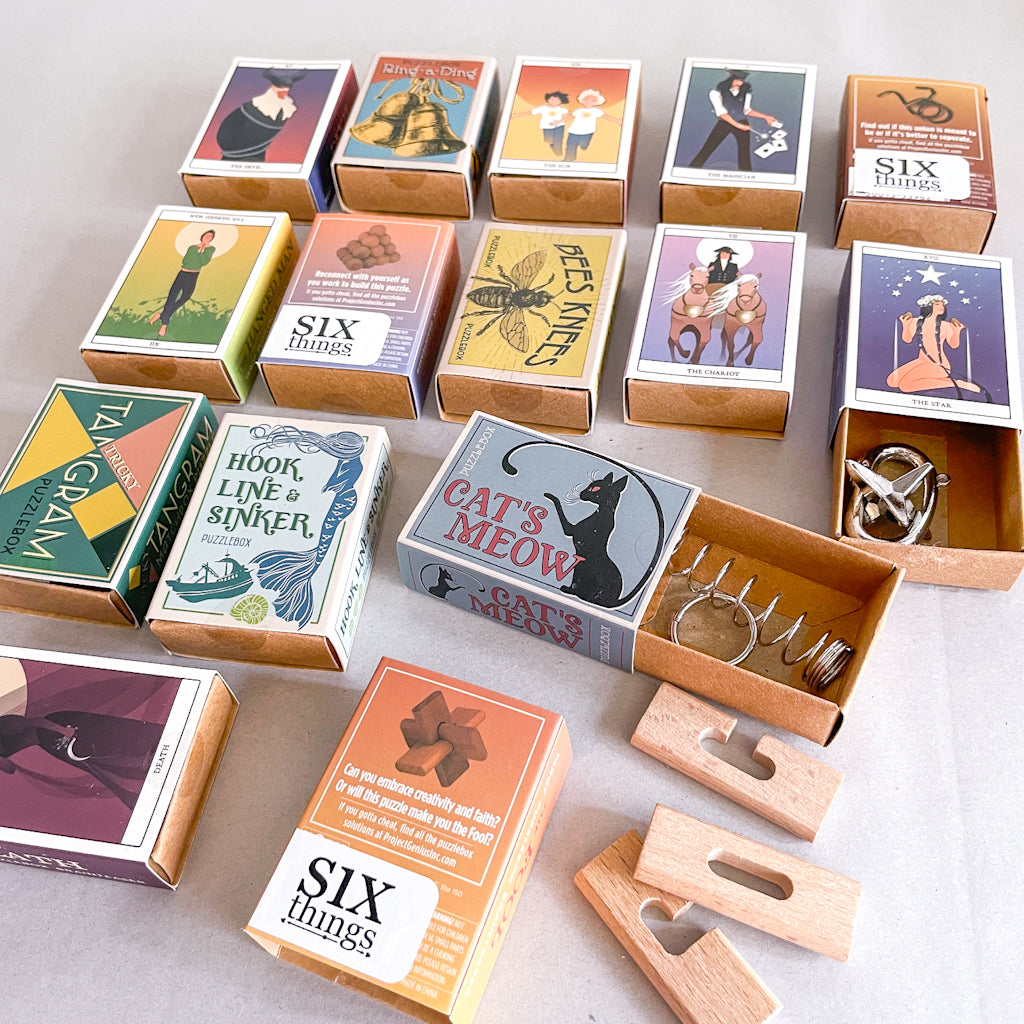 Vintage brain teaser puzzle game