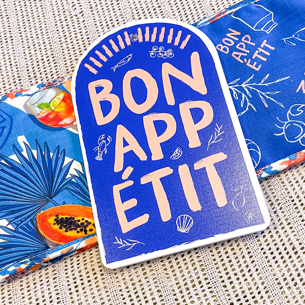 Bon appetit trivet or oven mitt