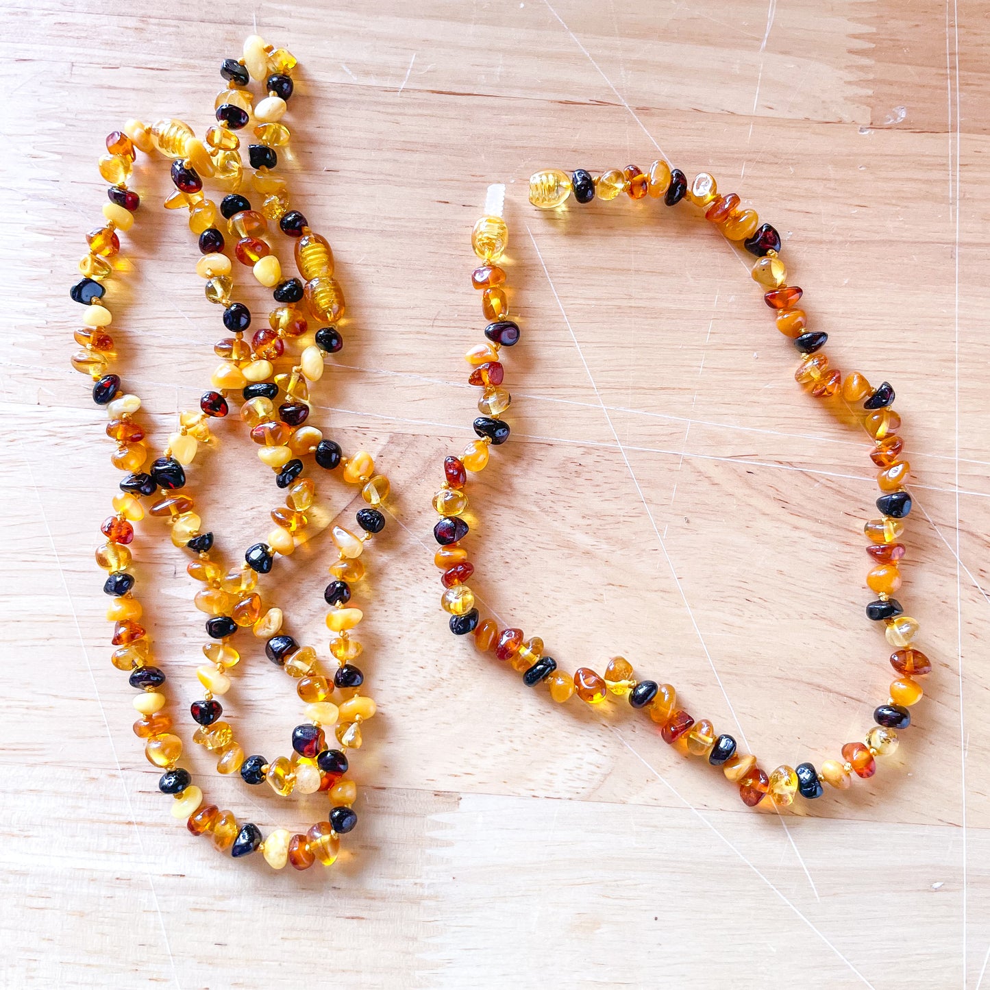 Baltic Amber Baby Necklace or Unisex Bracelet