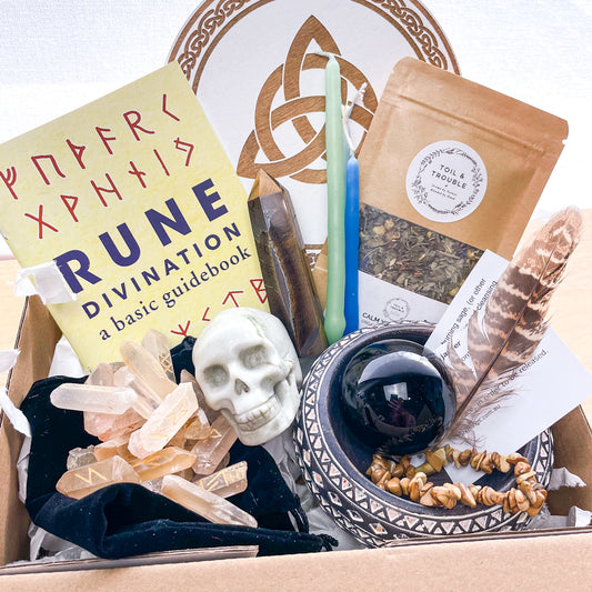 MYSTERY BOX - witch / wiccan / spells n crystals gift box