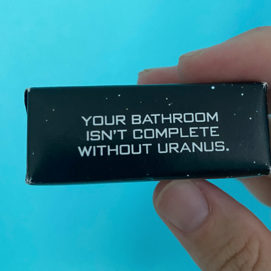 Cheeky Uranus soap