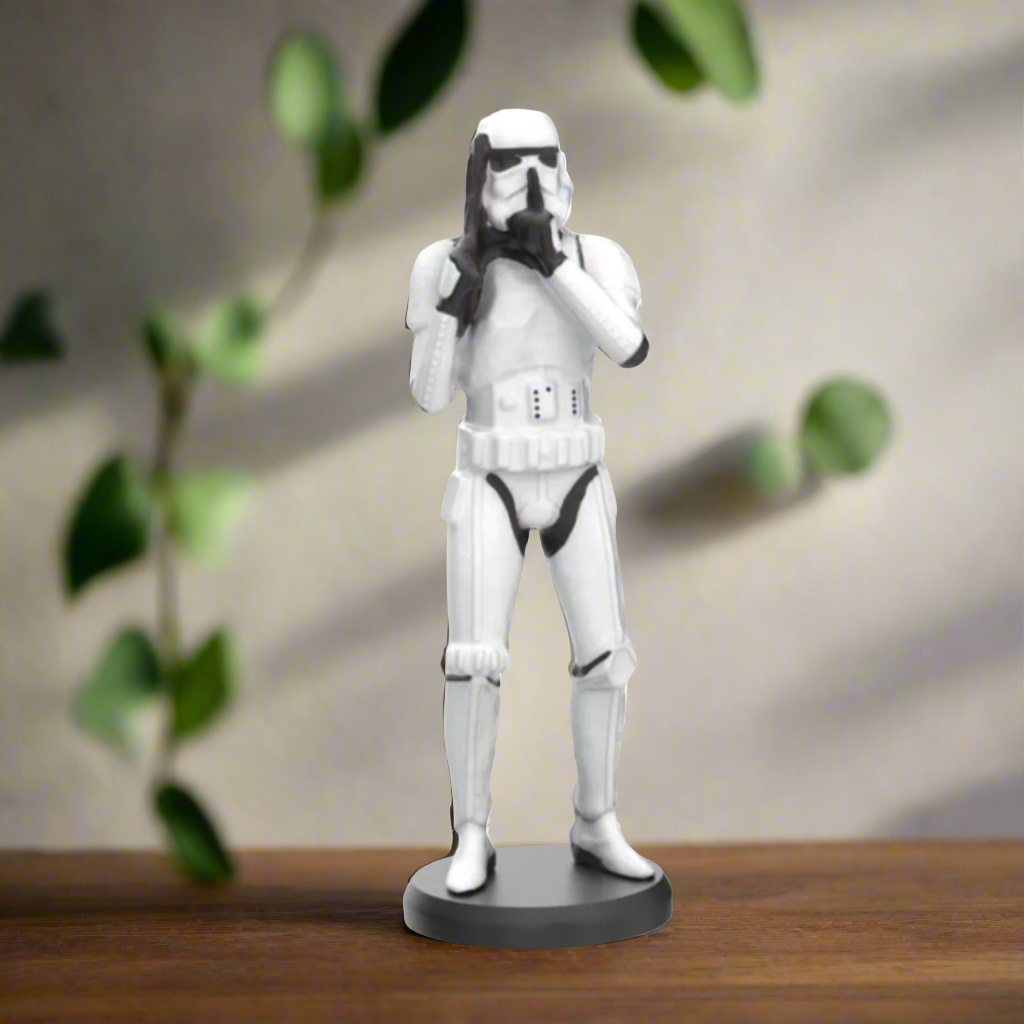 Star wars Stormtrooper Statue - hush now