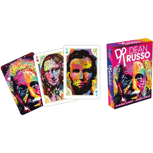 Pop culture street art playing cards game