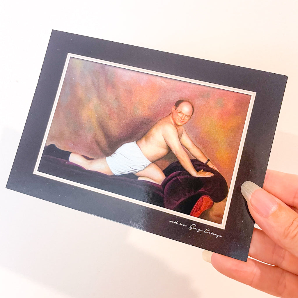 Seinfeld's The package George Costanza poster print