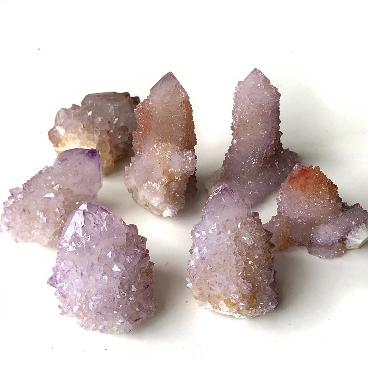 Spirit fairy amethyst quartz crystal cluster