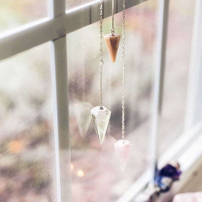 Crystal hanging pendulum