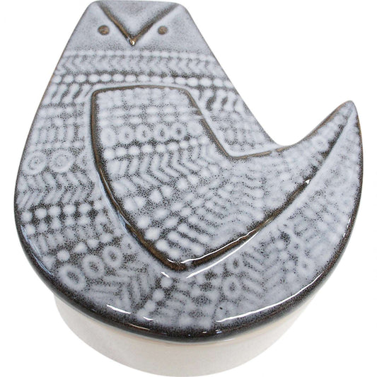 Boho totem bird dish / jewellery box