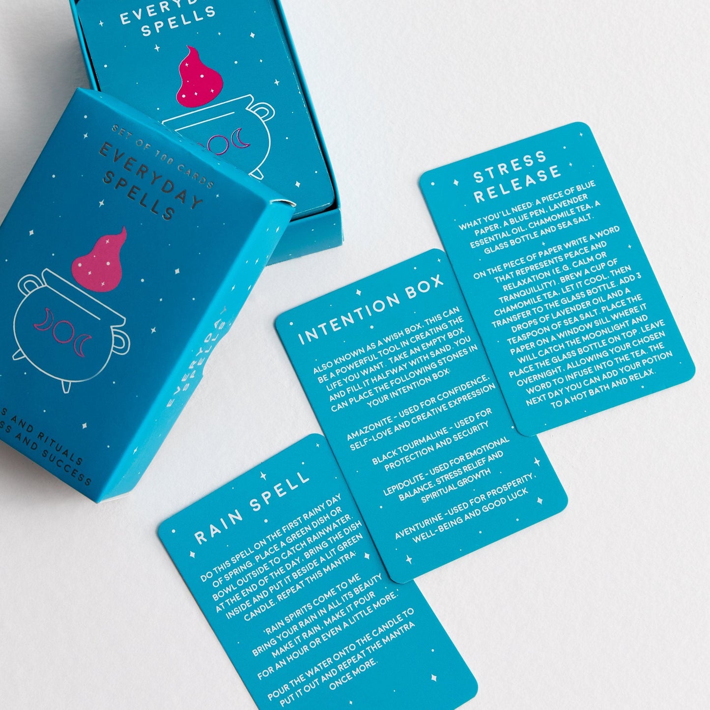 Witchy Spells and rituals card set