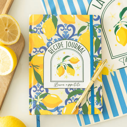 La dolce vita Recipes notebook journal
