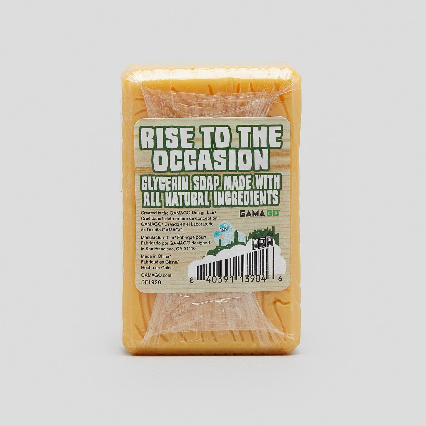 Cheeky morning wood soap