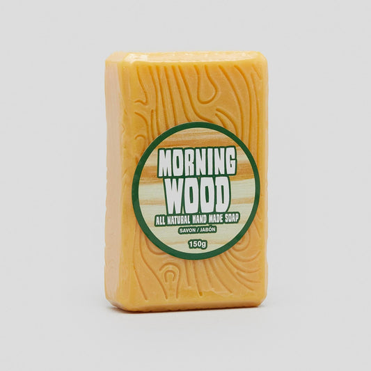 Cheeky morning wood soap