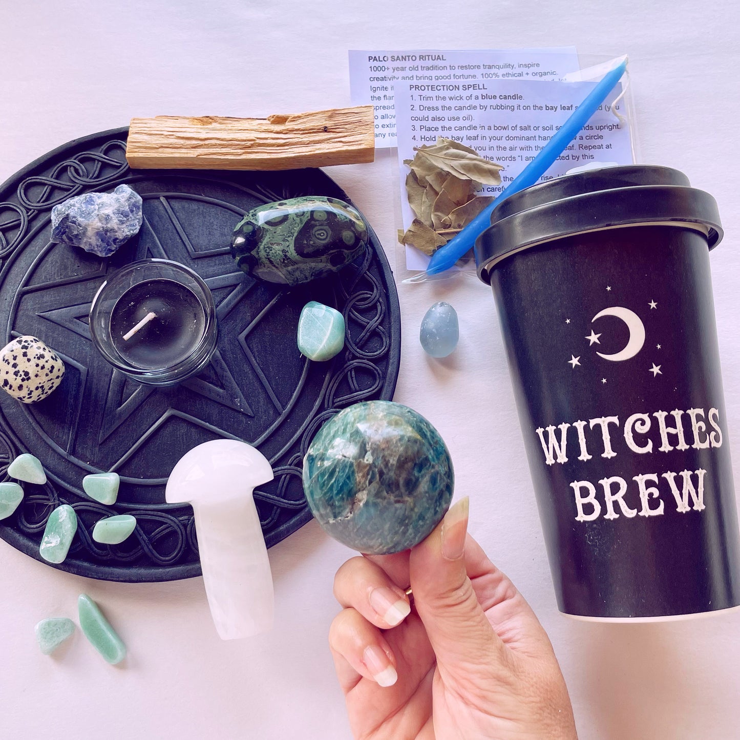 MYSTERY BOX - witch / wiccan / spells n crystals gift box