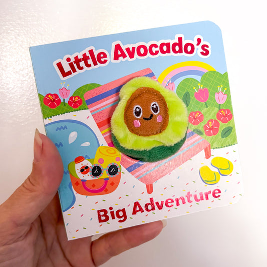 Avocado finger puppet novelty book