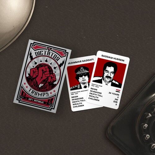 Dictators novelty card game