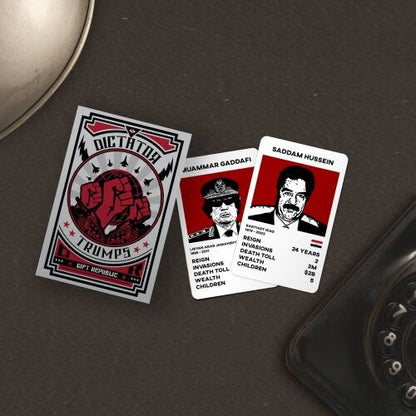 Dictators novelty card game