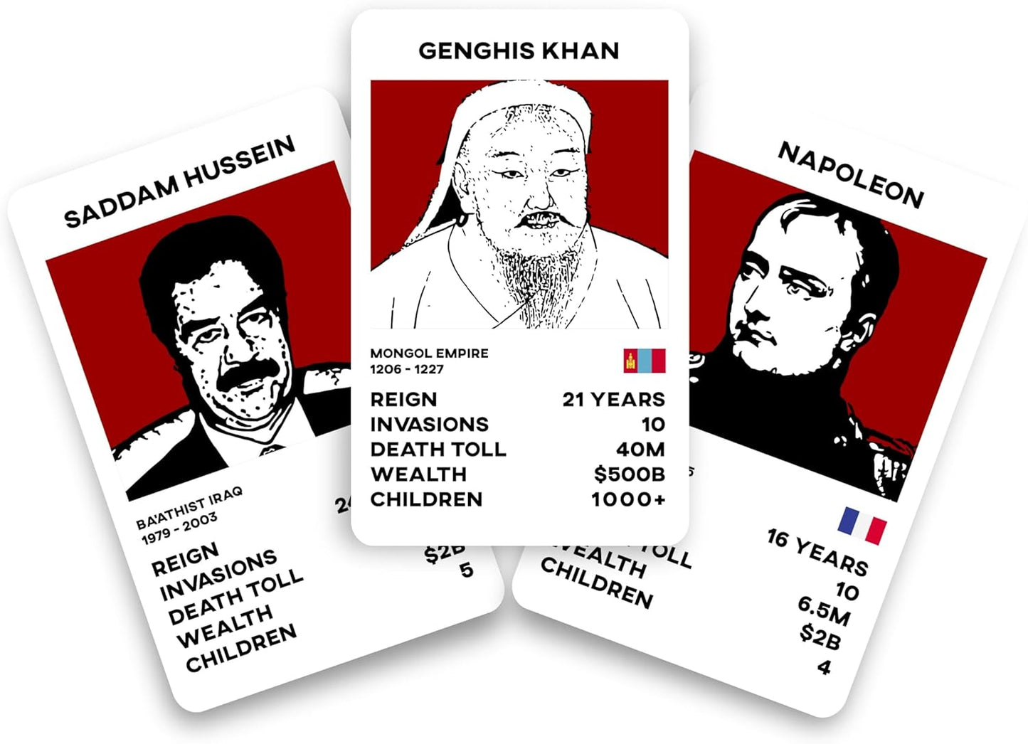 Dictators novelty card game