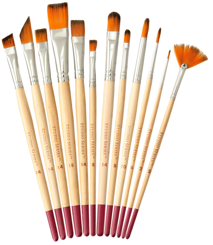 Artist paint brush set