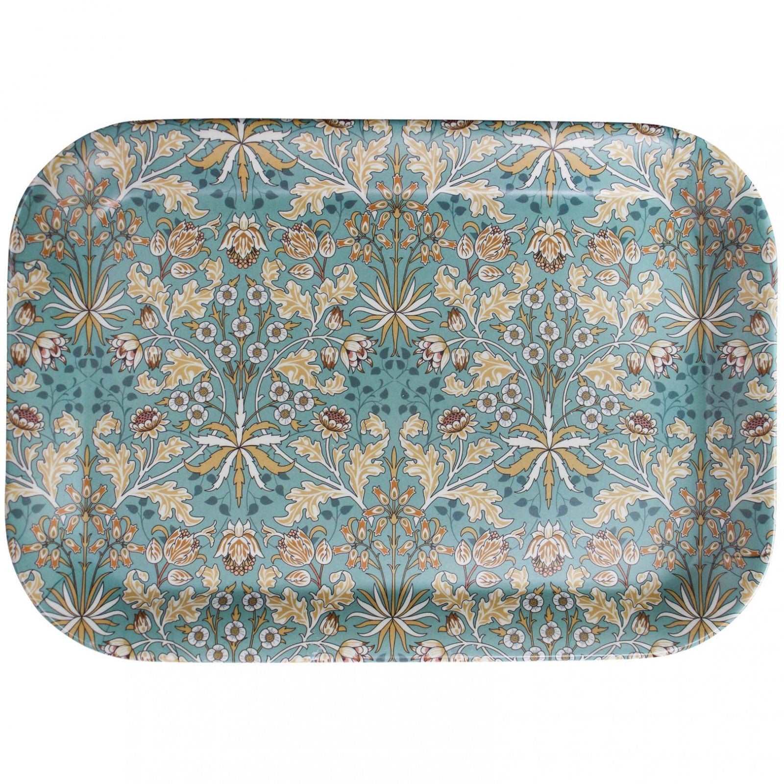 Blue folk dreams tray