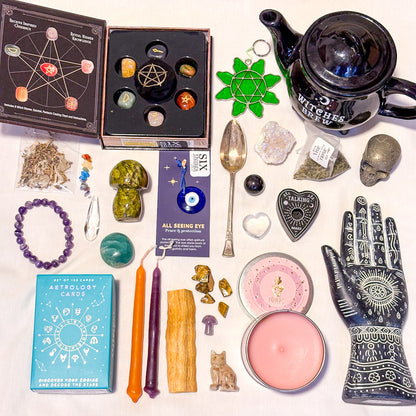 Witchy Crystal advent calendar gift box