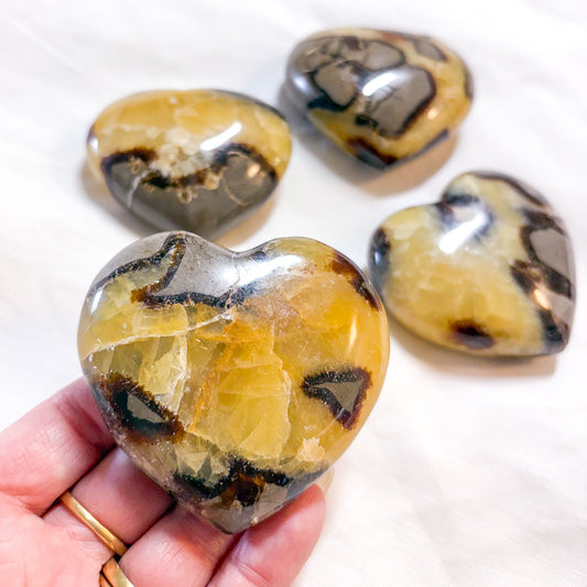 Dragons egg crystal heart
