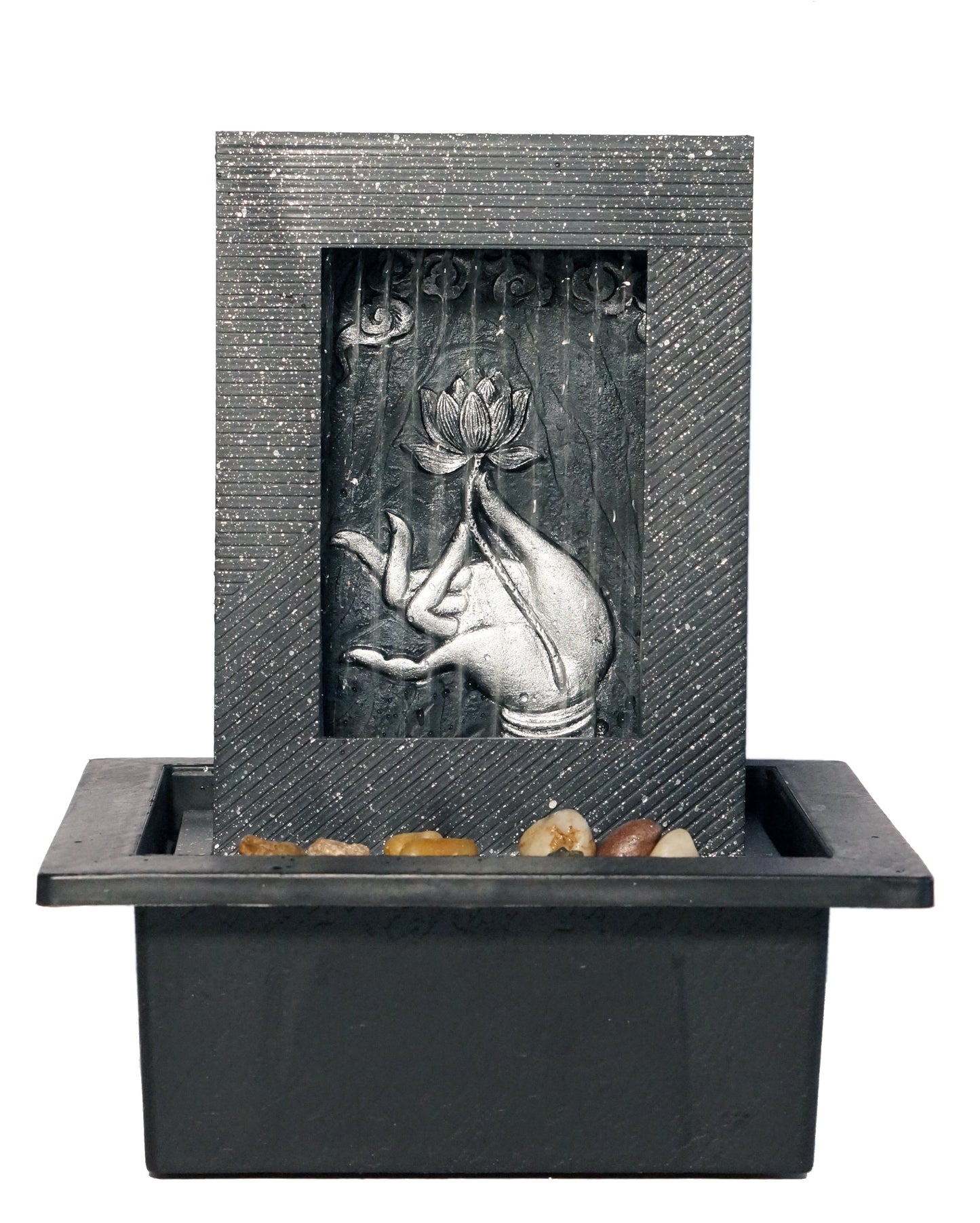 Good vibes Lotus desktop water fountain