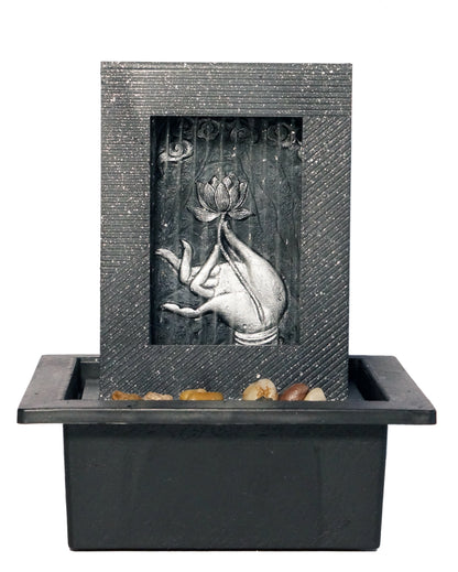Good vibes Lotus desktop water fountain
