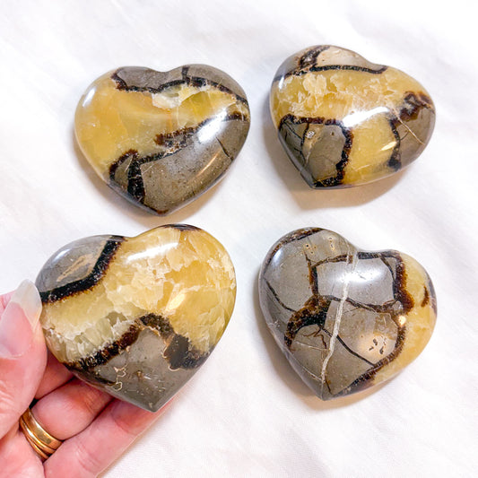 Dragons egg crystal heart