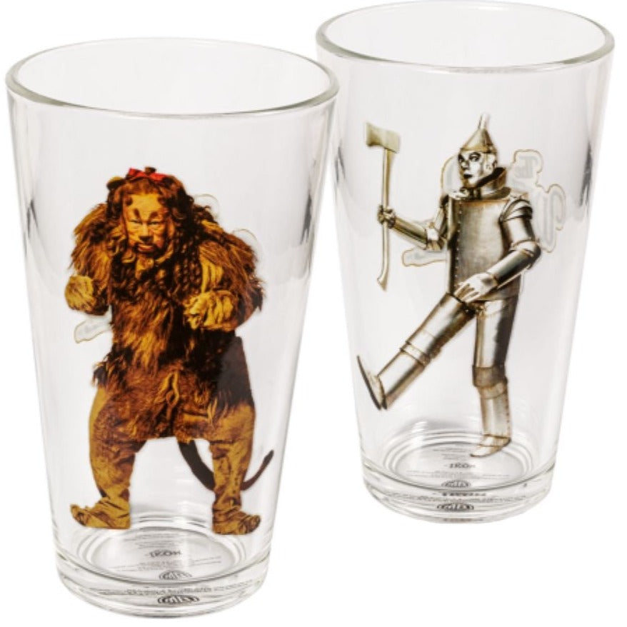 Wizard of Oz movie glass tumbler set 4