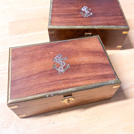 Pirate treasure wooden box