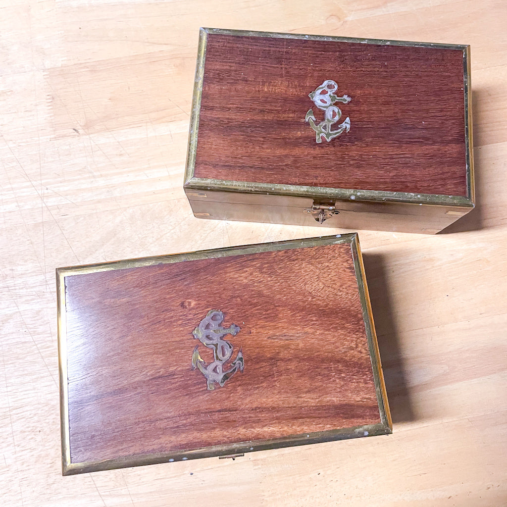 Pirate treasure wooden box