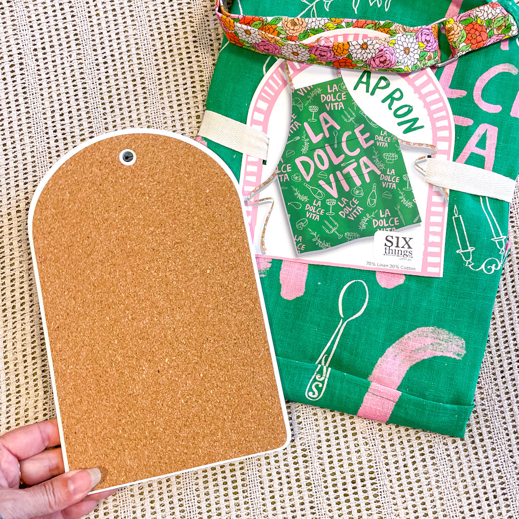 The sweet life / La dolce vita trivet or apron