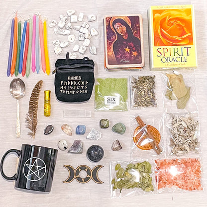 Witchy Crystal advent calendar gift box