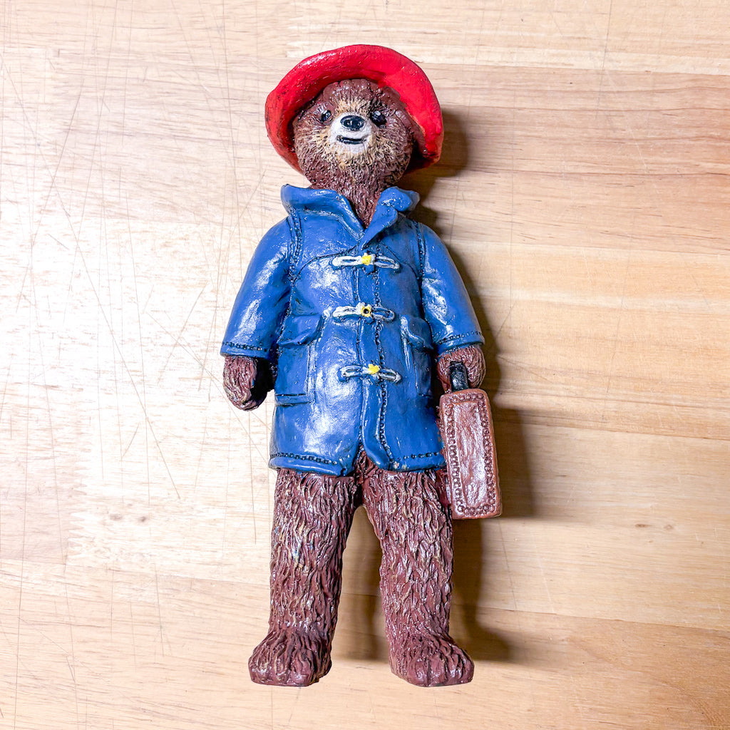 Paddington bear resin statue