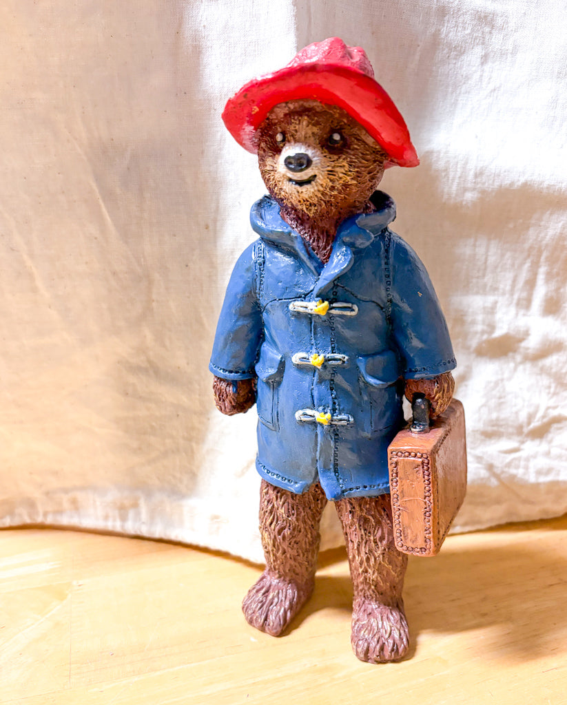 Paddington bear resin statue