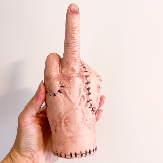 Addams family movie Thing hand rude finger