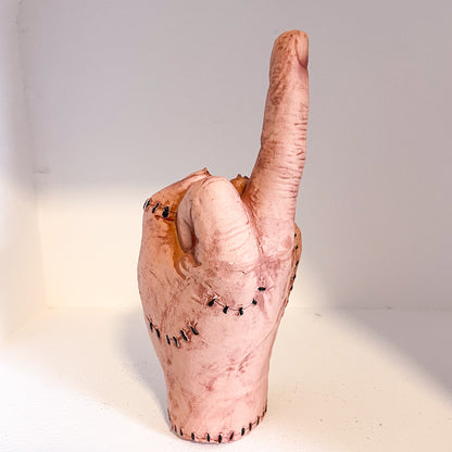 Addams family movie Thing hand rude finger