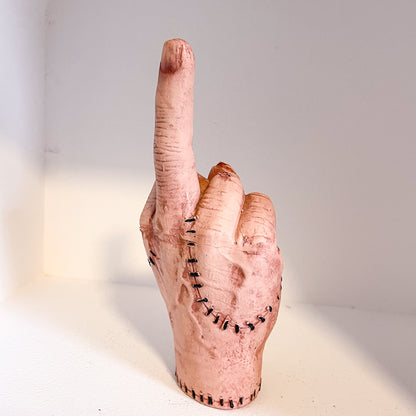 Addams family movie Thing hand rude finger