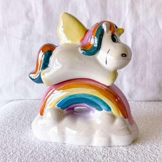 Unicorn rainbow good vibes salt n pepper set
