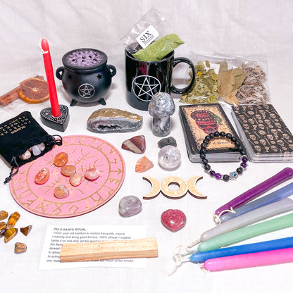 MYSTERY BOX - witch / wiccan / spells n crystals gift box
