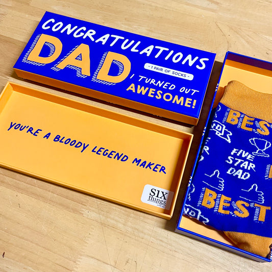 Dad gift box socks