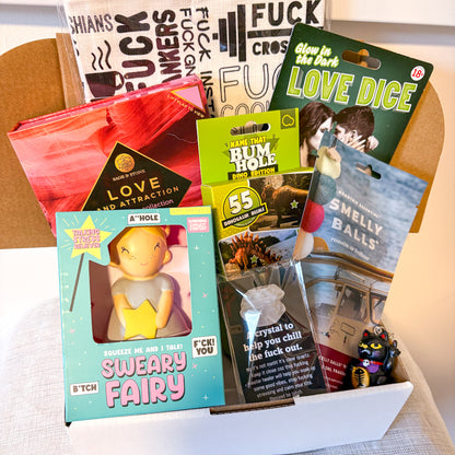 NAUGHTY advent calendar gift box