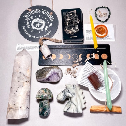 Witchy Crystal advent calendar gift box