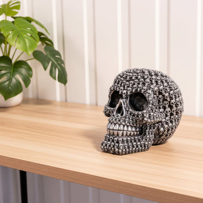 Skull of Skulls silver statue