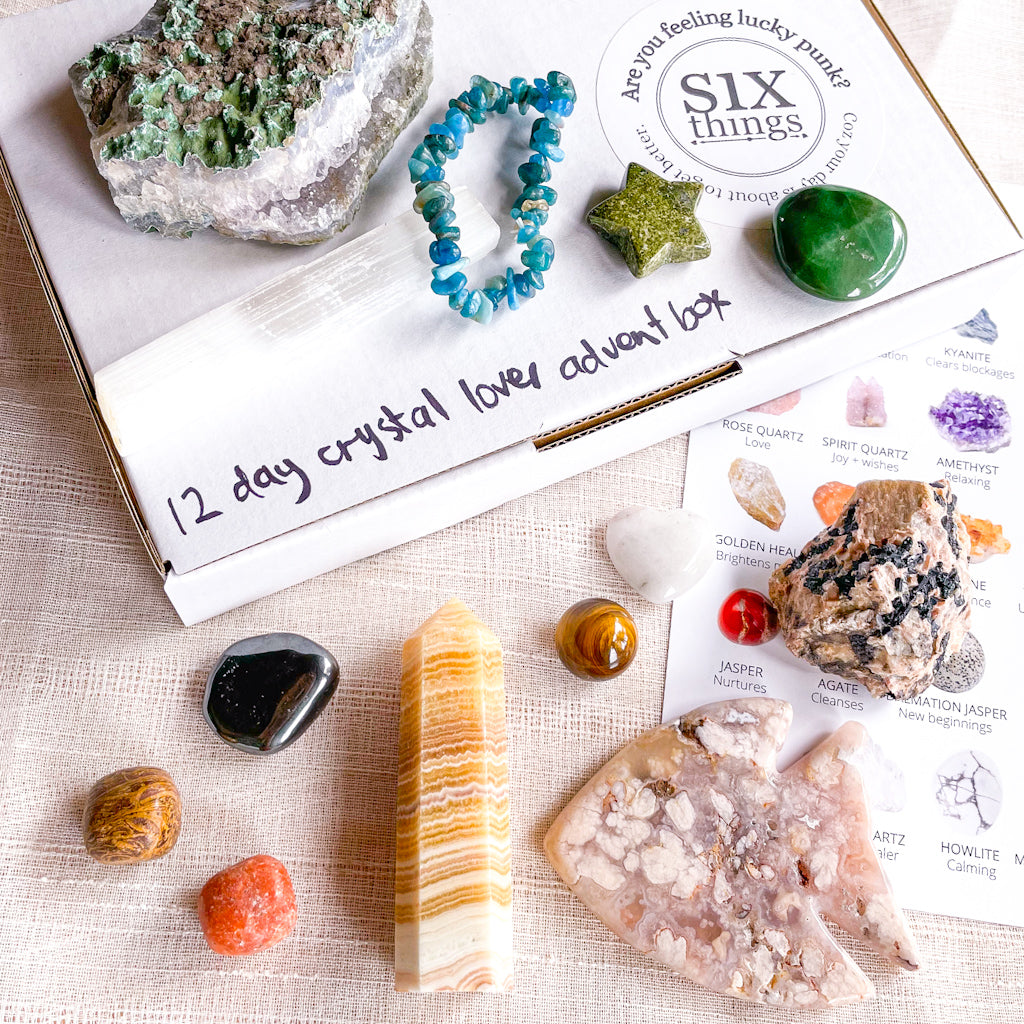 Preorder - 2025 Crystal lover Christmas advent calendar gift box