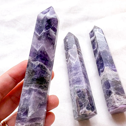 Amethyst Phantom Chevron point tower