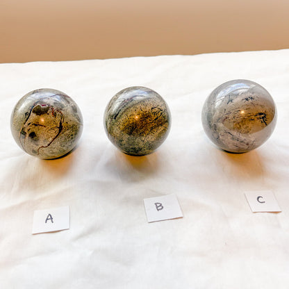 Picture Jasper crystal sphere